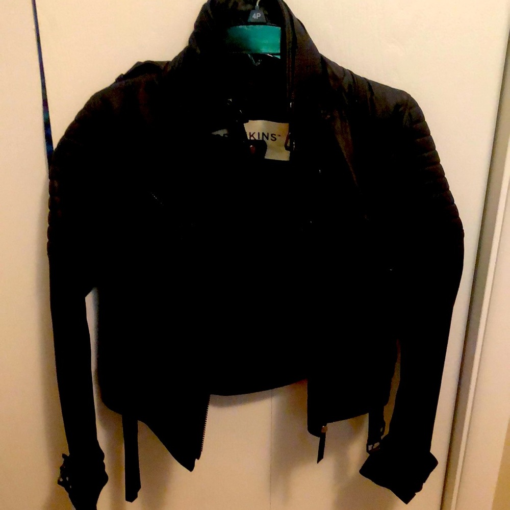 Brand new (tags still on) Boda Skins leather jacket. Size 2. $275. Was a gift.